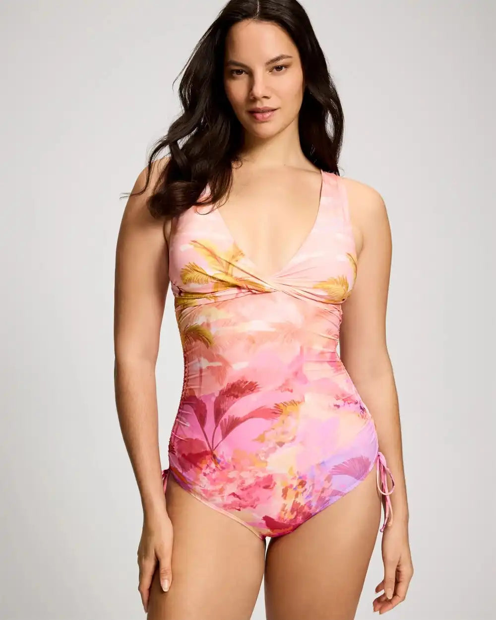 Twist One-Piece Swimsuit