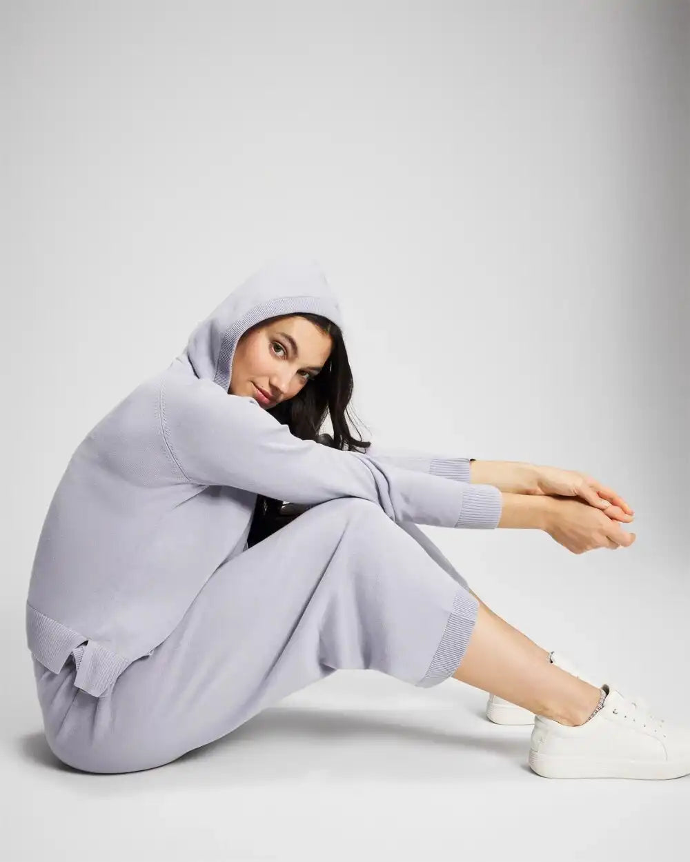 Cotton Sweater Crop Pant