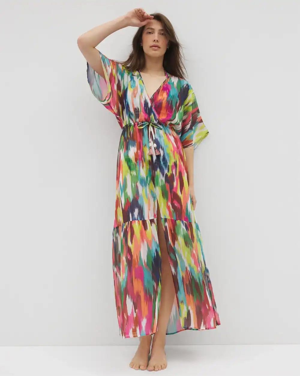 Keep It Moving Chiffon Dress